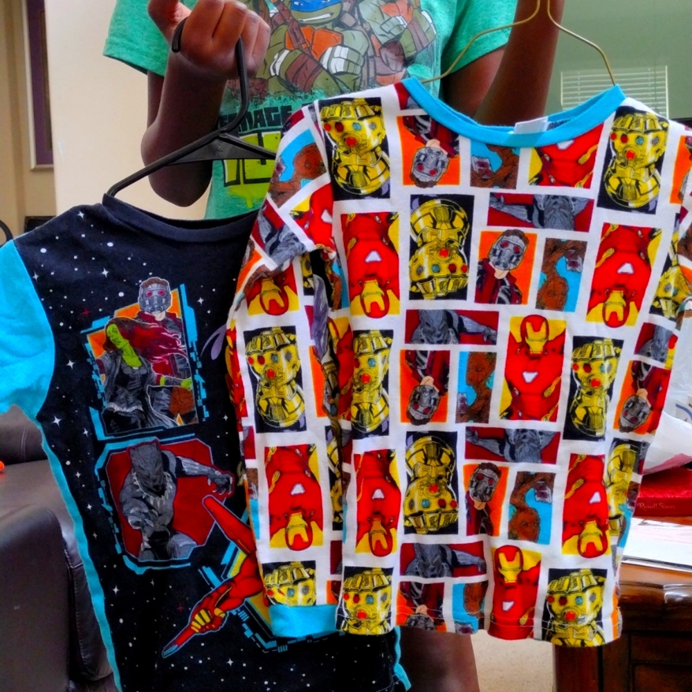 Marvel Superhero Pajama bundle